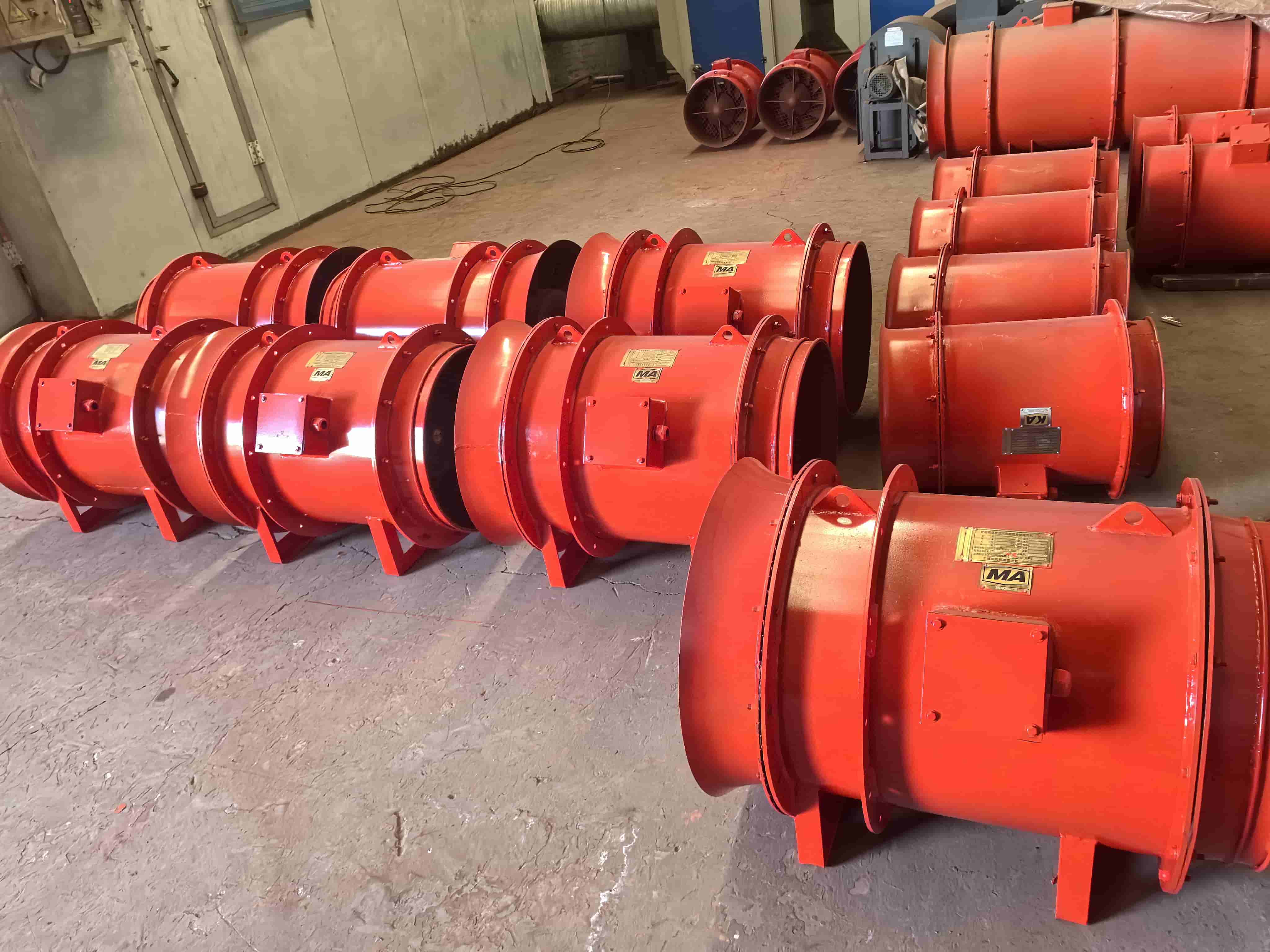 Caso Produção Ventiladores Auxiliares Série FK