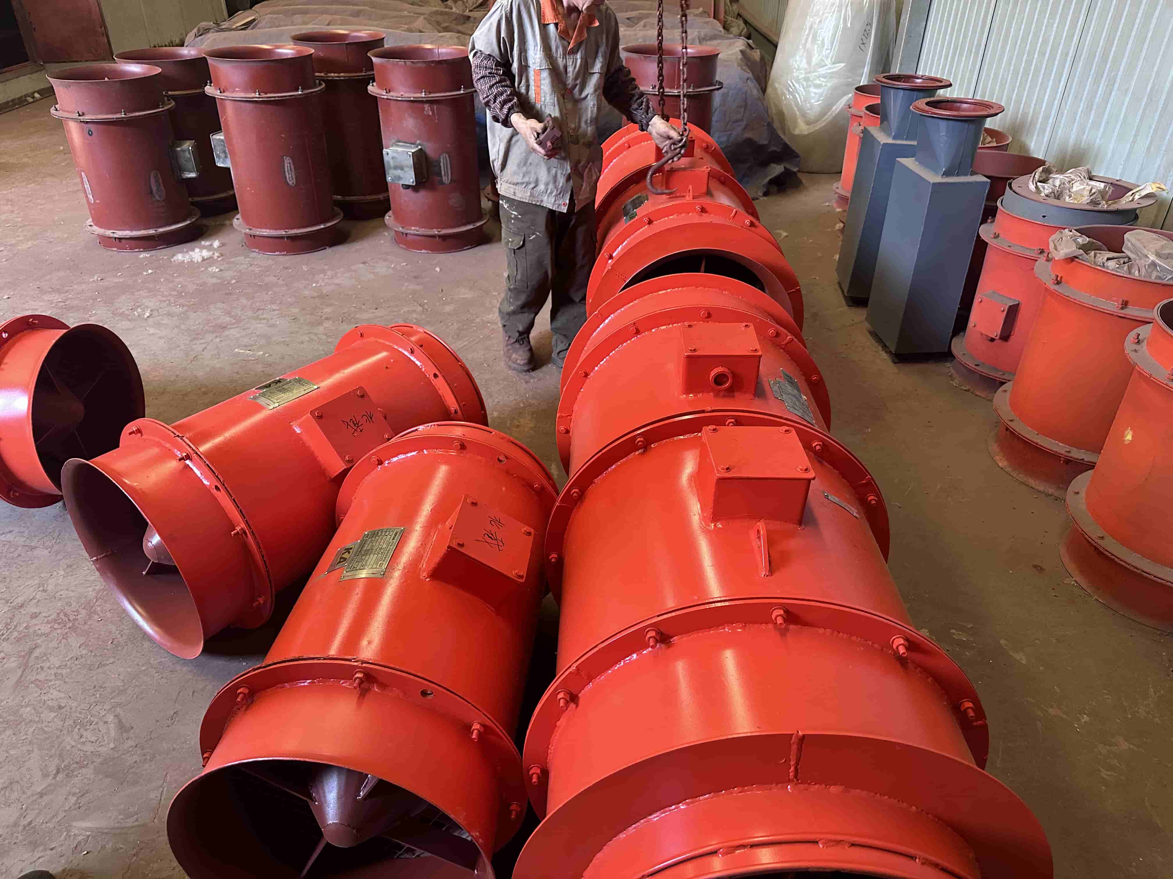 Caso Entrega em Massa Ventiladores Auxiliares Série FKD