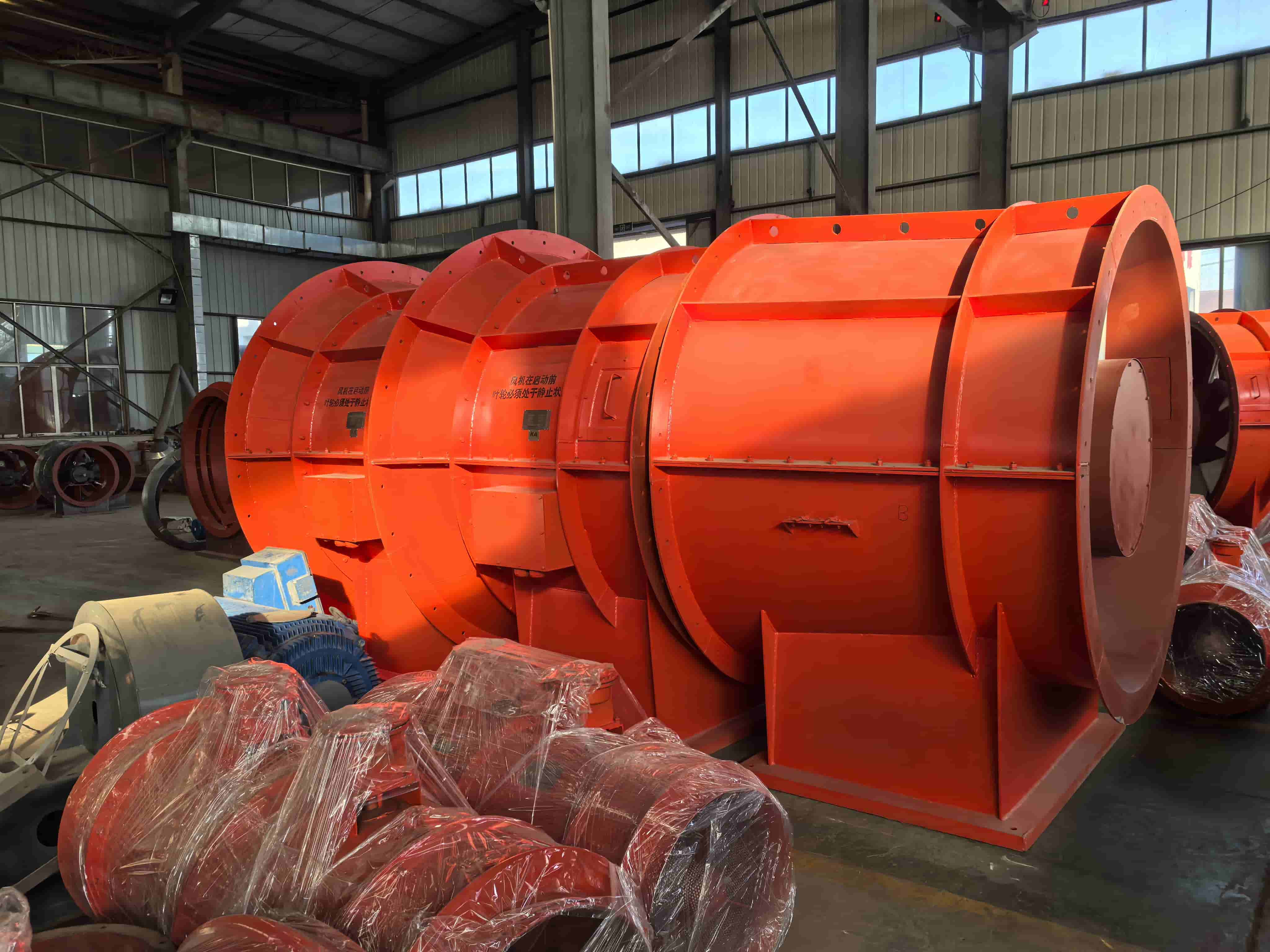 Expediere asamblată – ventilatoare axiale contrarotative FKCDZ