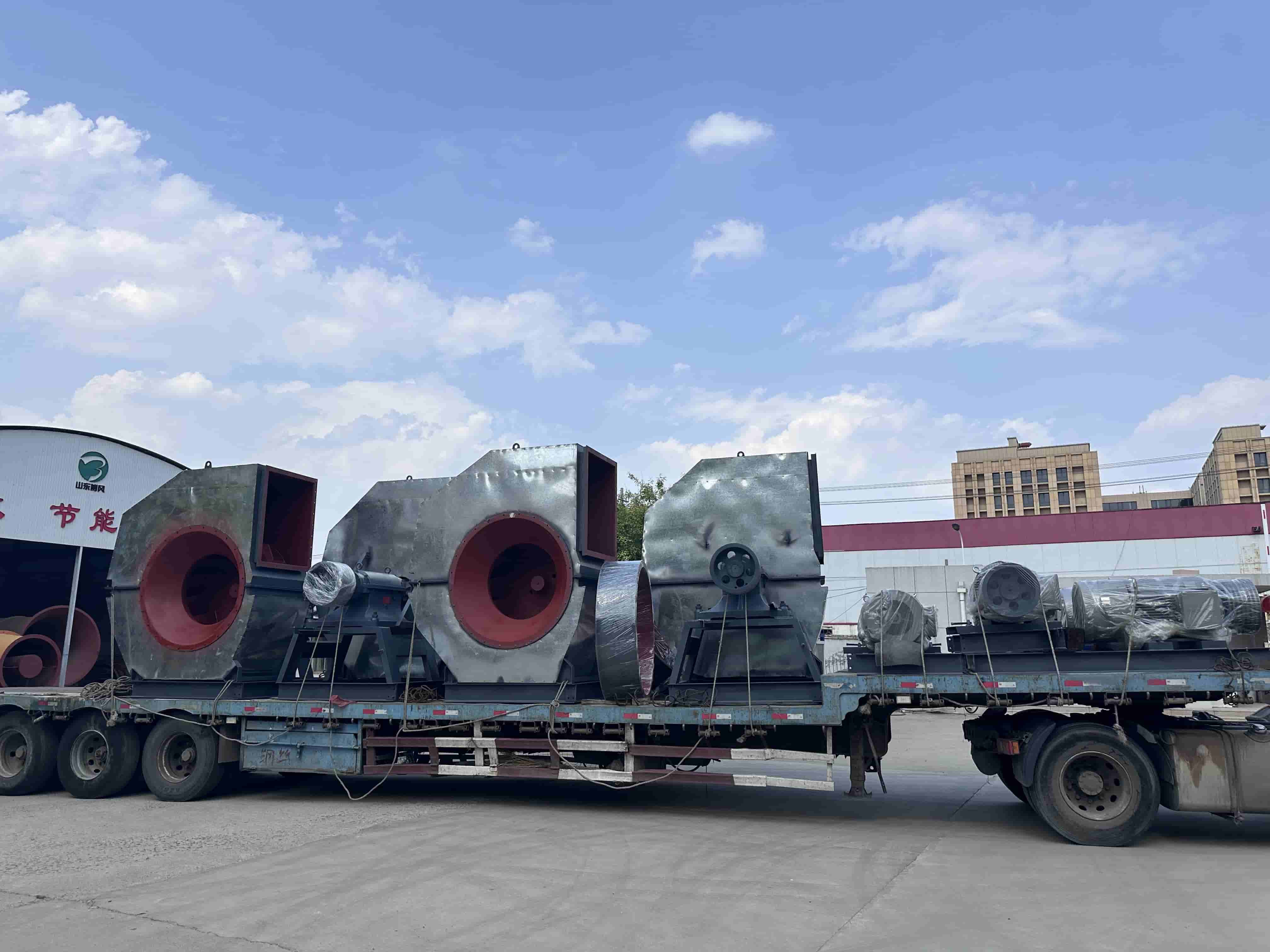 Estudo de Caso Carregamento e Envio de Ventiladores Centrífugos