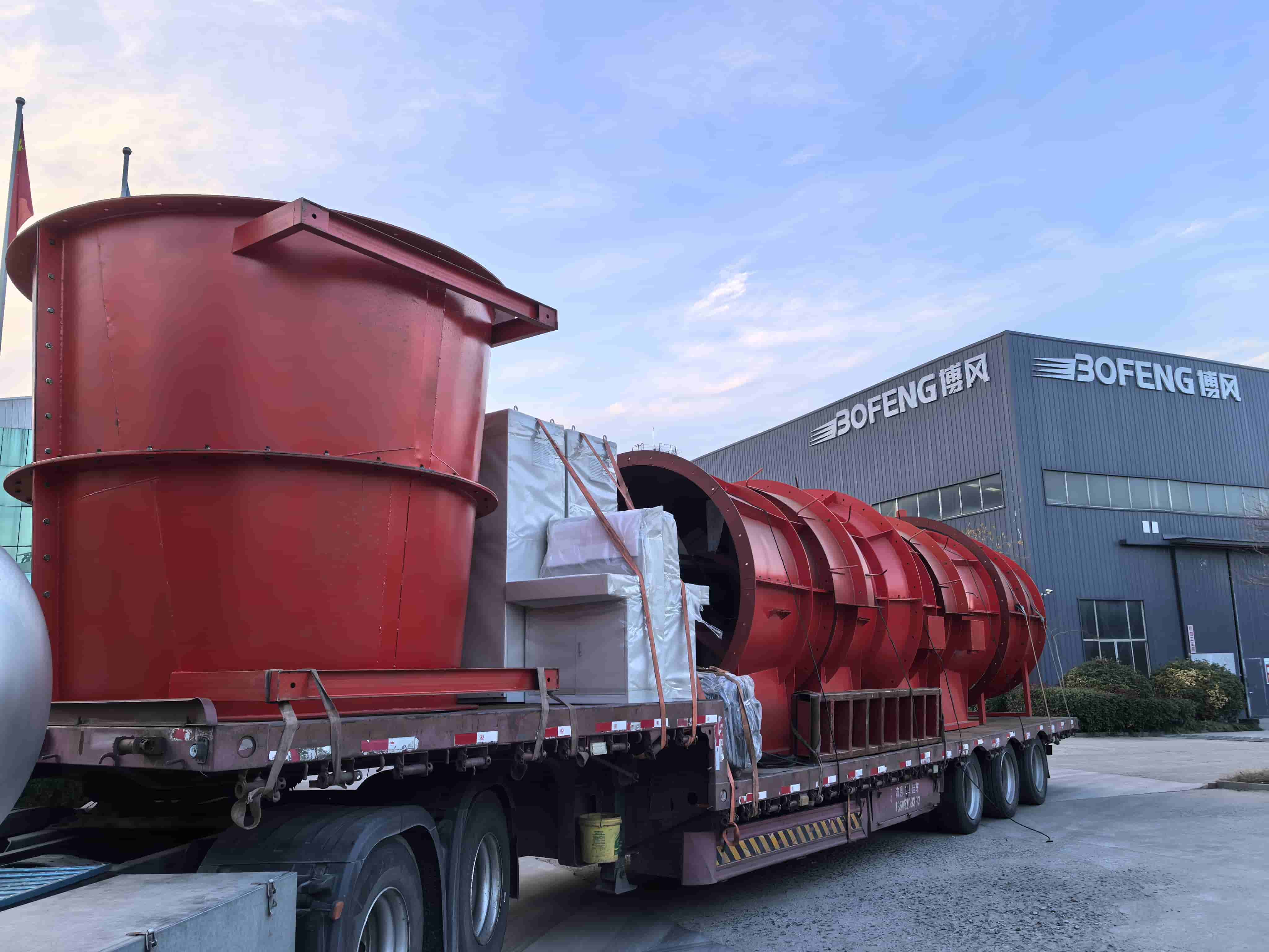 Expediere asamblată – ventilatoare axiale contrarotative FKCDZ