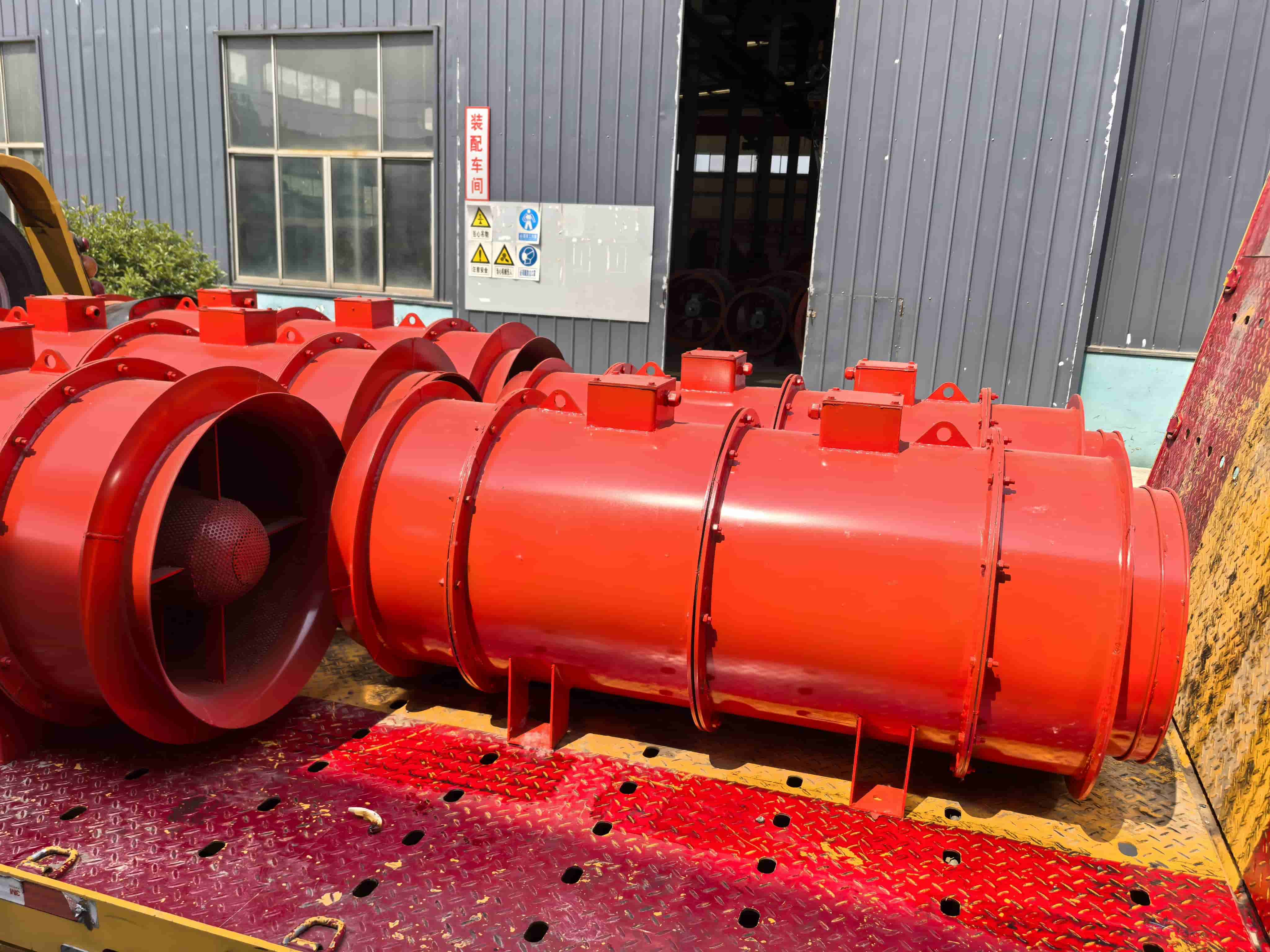 Caso Entrega em Massa Ventiladores Auxiliares Série FKD