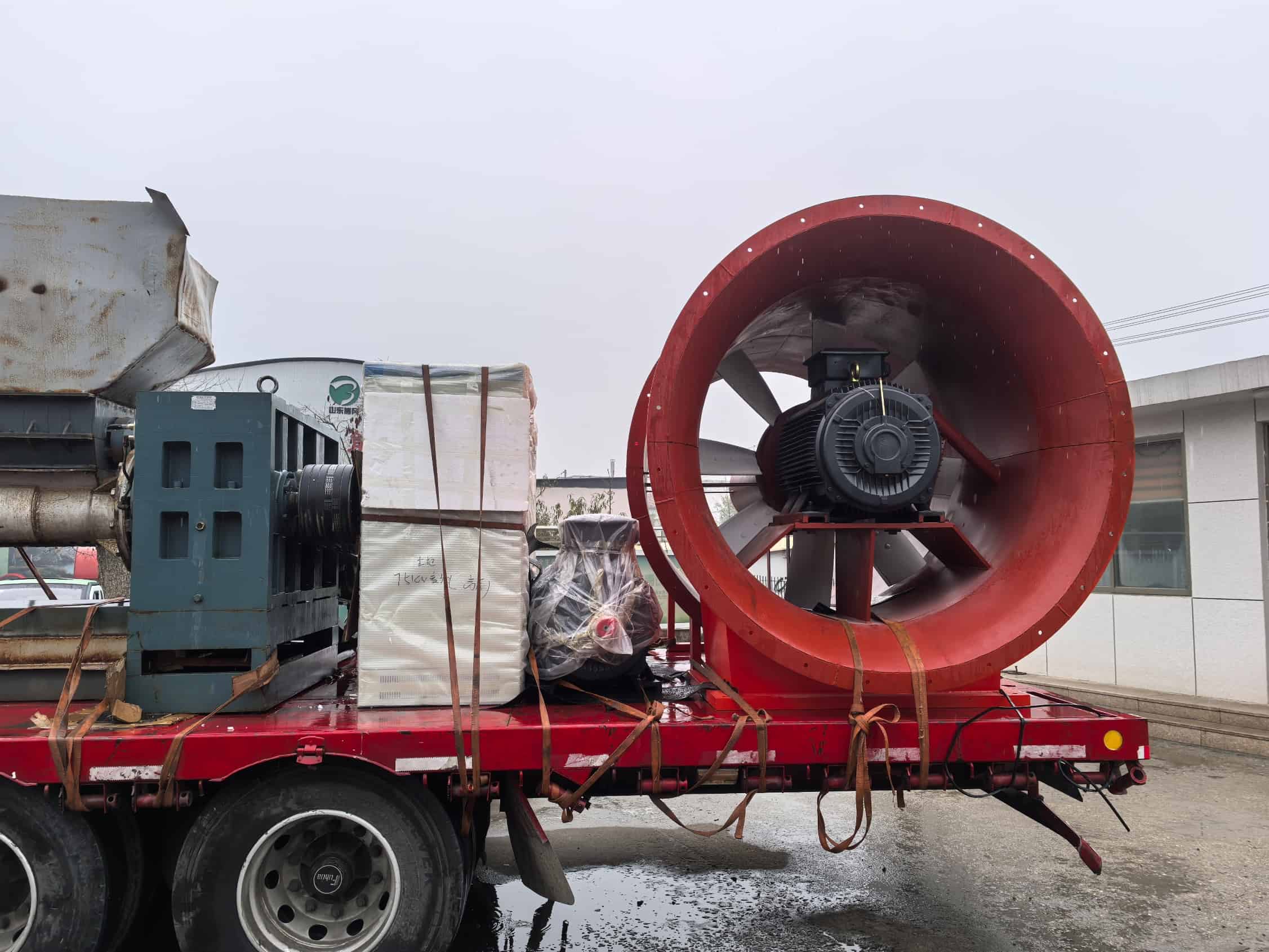 Caso Envio Completo Ventiladores Axiais Série FKZ