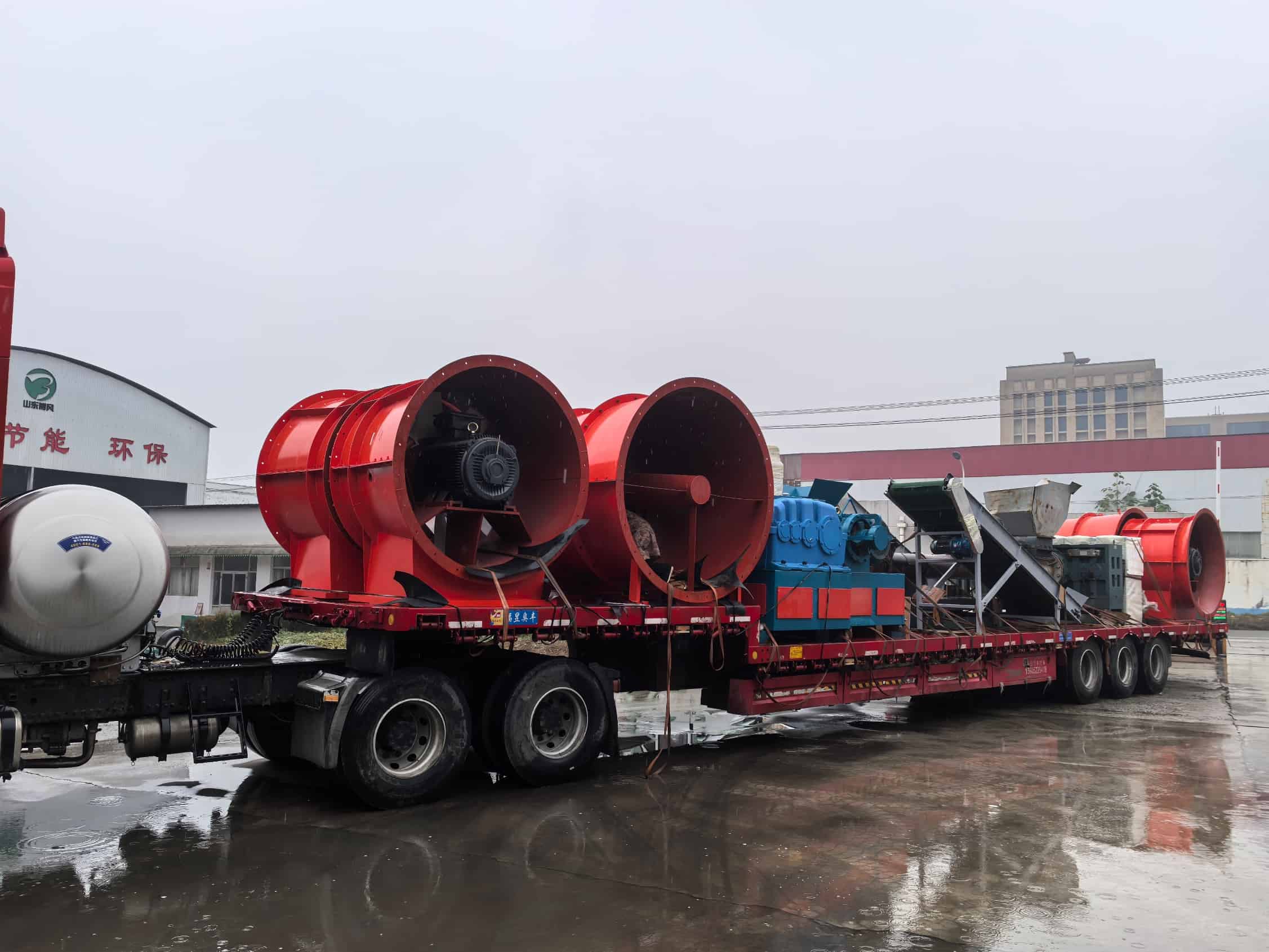 Caso Envio Completo Ventiladores Axiais Série FKZ