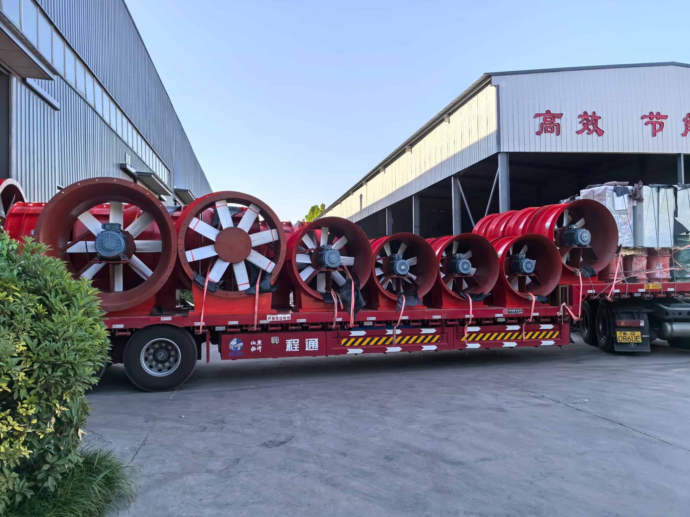 Caso Entrega em Massa Ventiladores Axiais Série FKZ