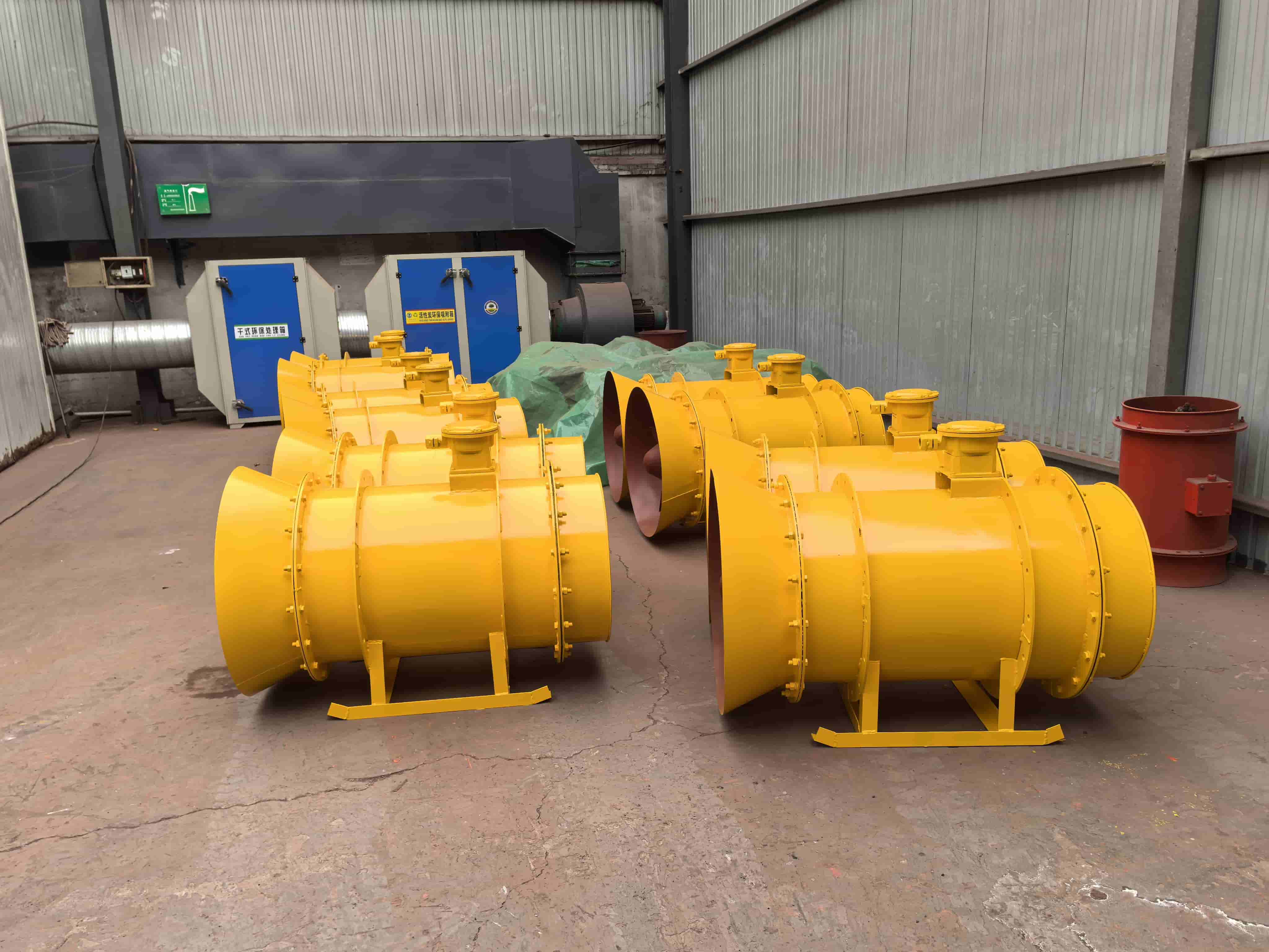 Caso Produção de Ventilador Axial Antideflagrante Série FB