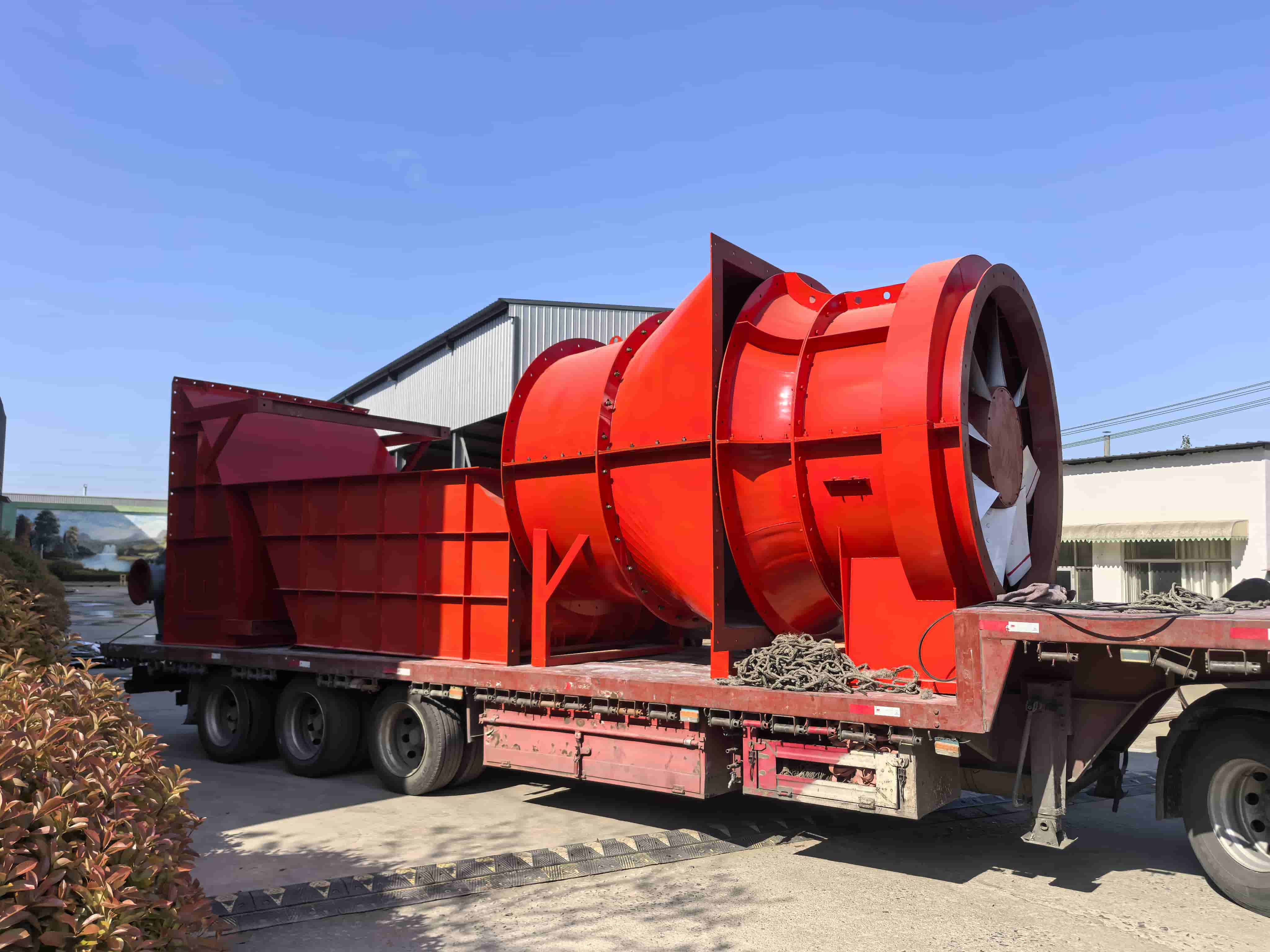 Caso Entrega Ventiladores Axiais Série FKZ