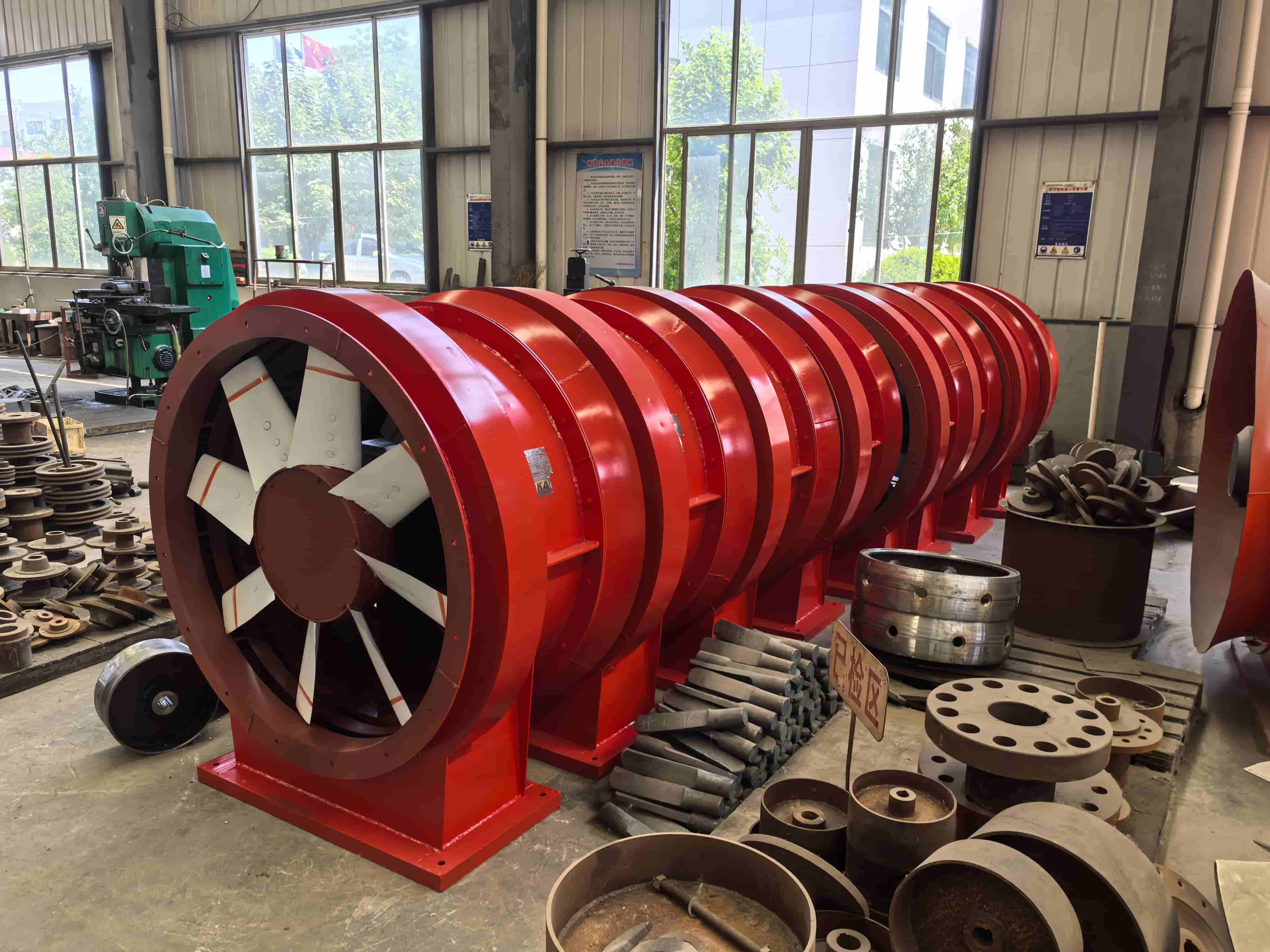 Expediere – ventilatoare axiale miniere FKZ