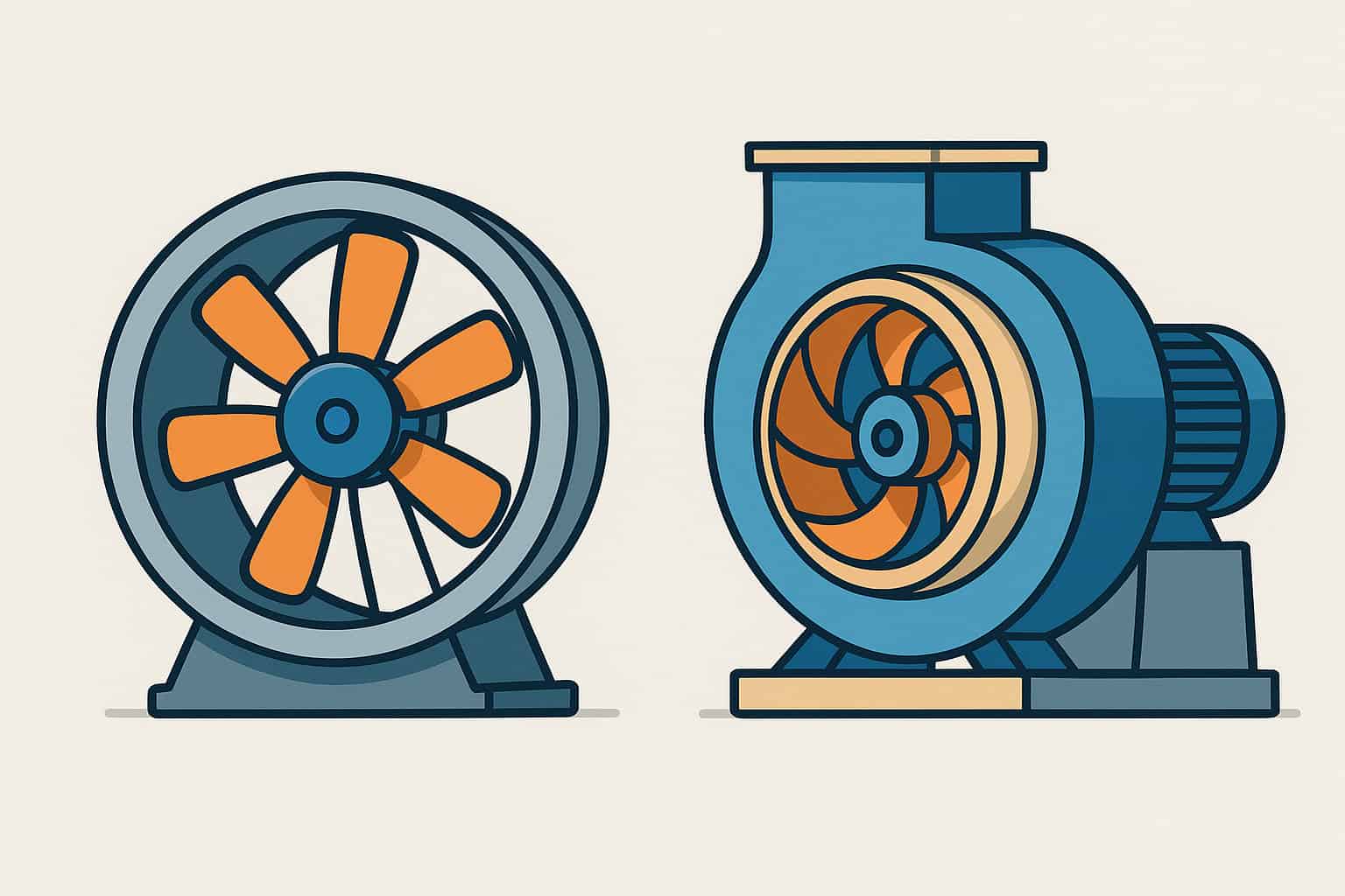 Axial vs. Centrifugal Fans: Complete Guide