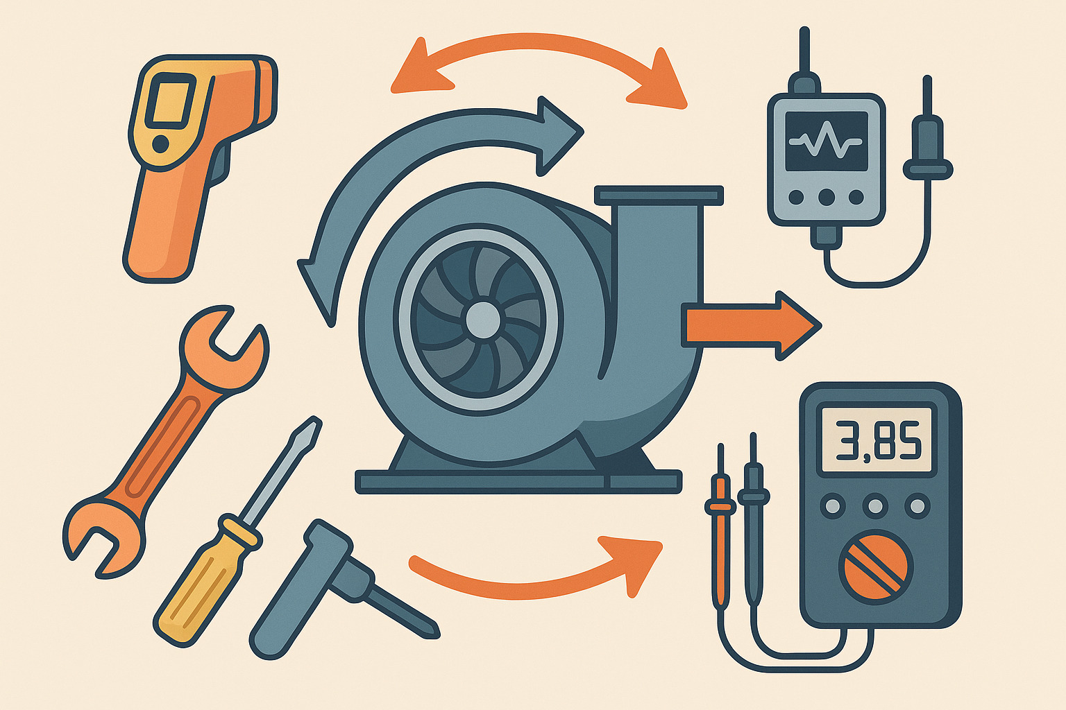 Fan Troubleshooting & Rapid Maintenance Procedures