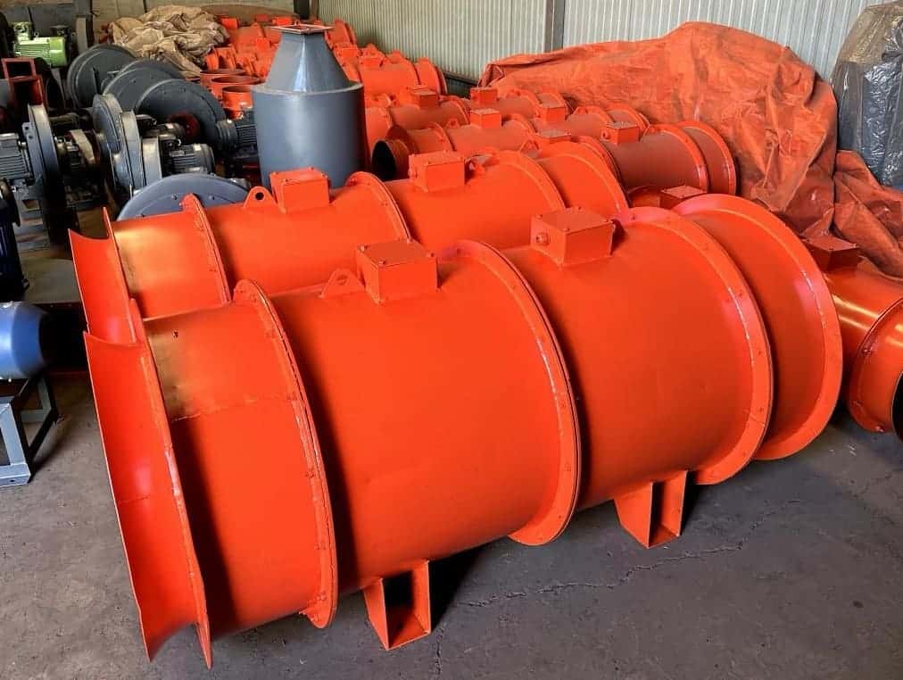 FKD Series Auxiliary Counter-Rotating Axial Mine Supply Fan