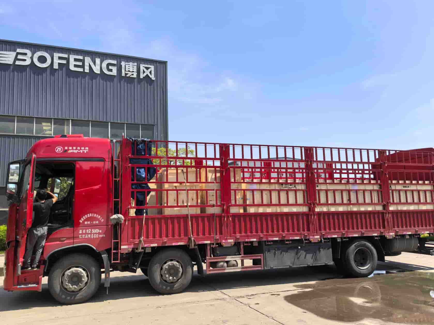 FKZ Series Mine Axial Flow Fan Shipment Case