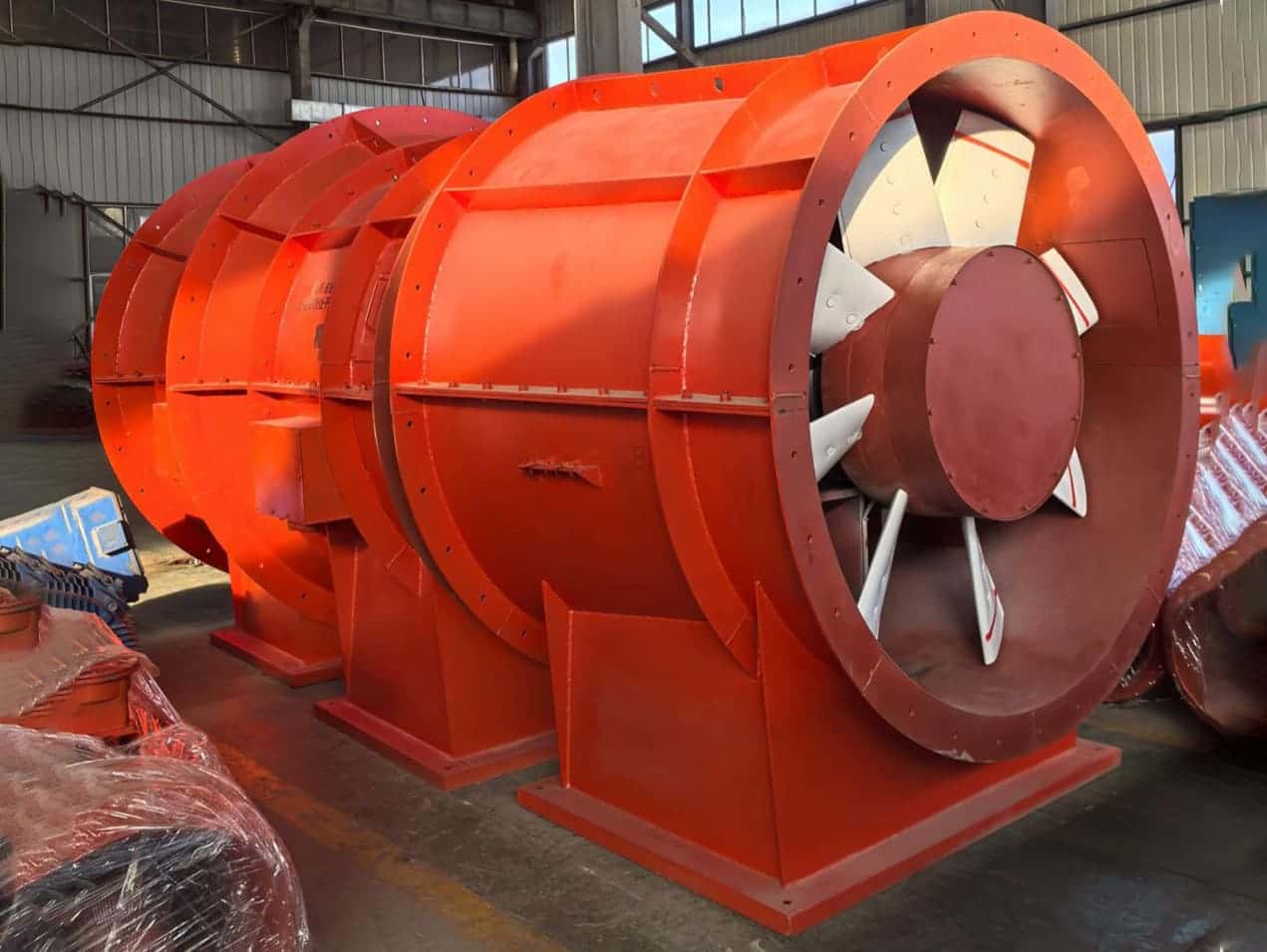 FKCDZ Series Counter-Rotating Axial Mine Exhaust Fan