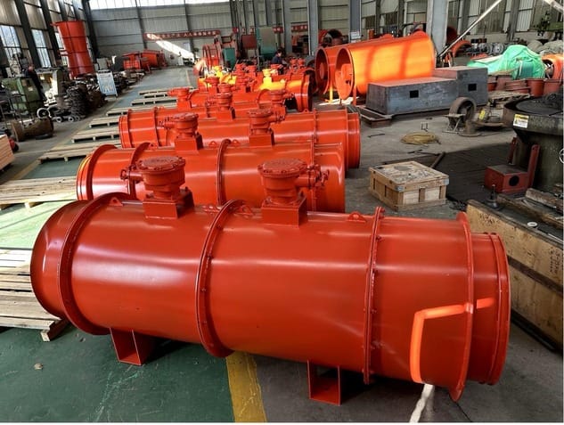 FBD Series Flameproof Counter-Rotating Axial Auxiliary Fan