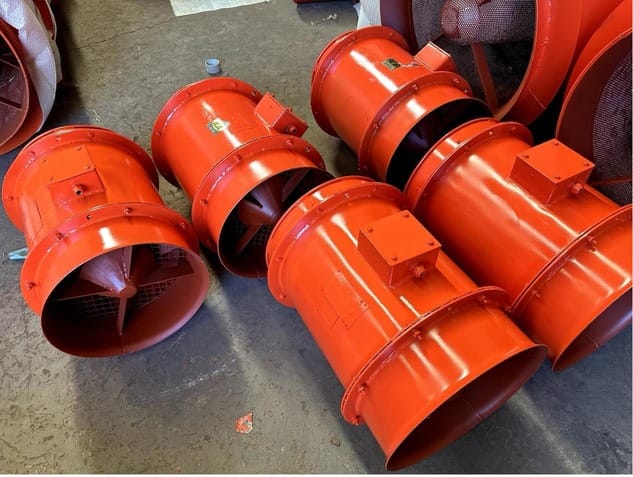 FK Series Auxiliary Axial Mine Supply Fan