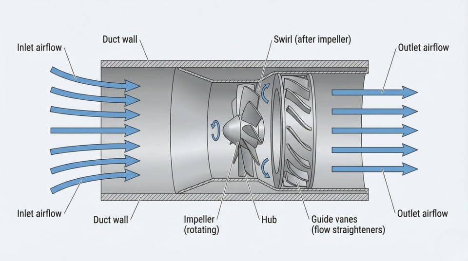 Axial Flow Fan Working Principle