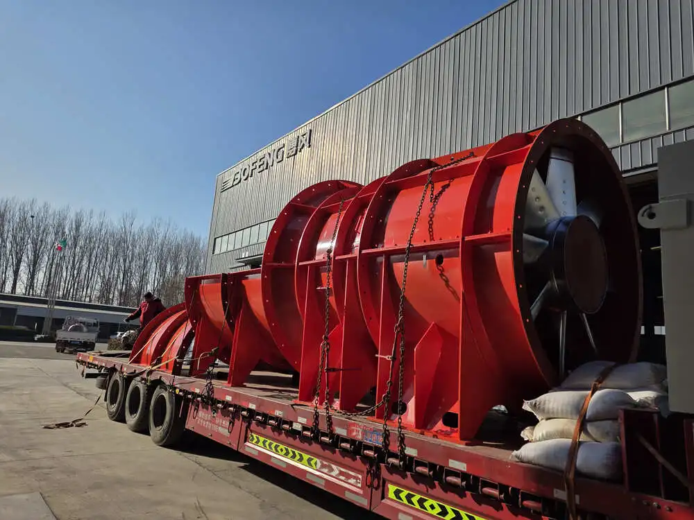 FKCDZ Mine Ventilation Fan Shipping Video | Loading & Dispatch