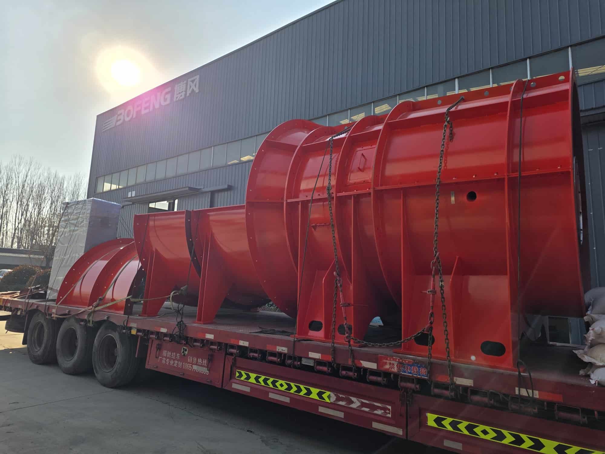 FKCDZ Mine Ventilation Fan Shipping Video | Loading & Dispatch