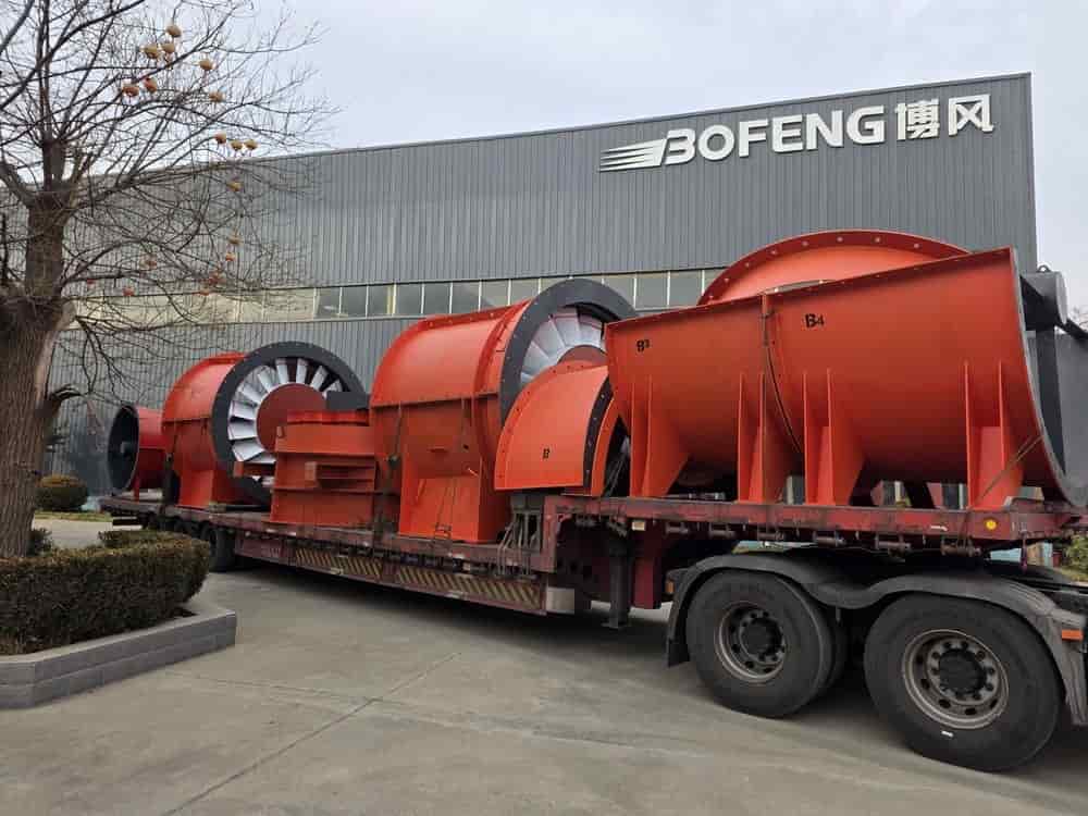 Metal Ventilation Fan Project Loading & Dispatch Video